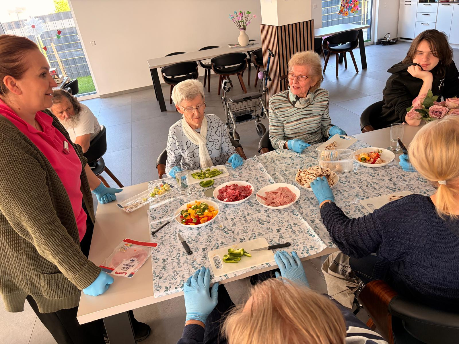 Gemeinsames Kochen am Dienstag